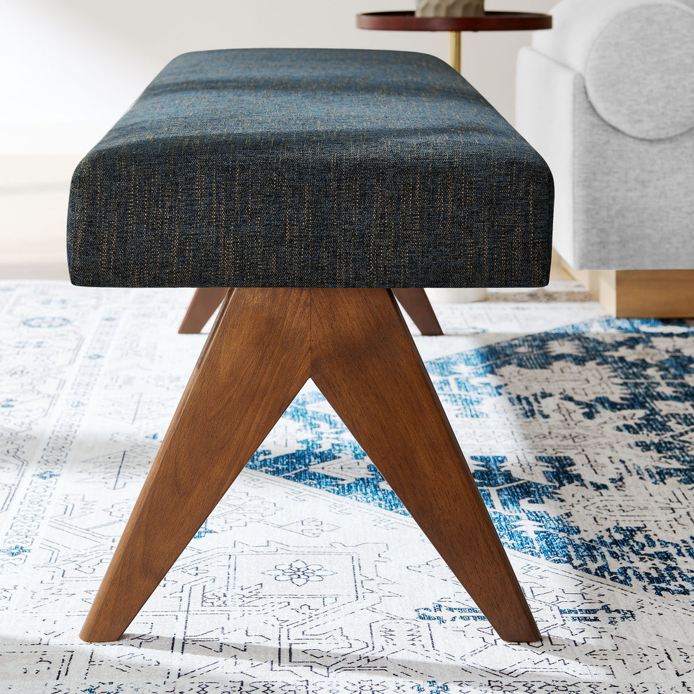 Lyra 63" Fabric Upholstered Bench by Modway | Benches | Modishstore - 14