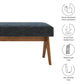Lyra 63" Fabric Upholstered Bench by Modway | Benches | Modishstore - 17