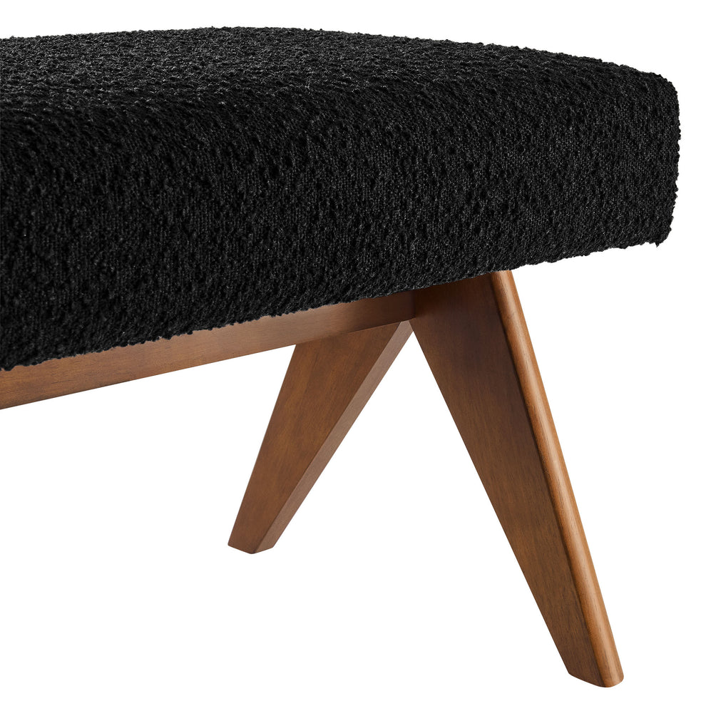 Lyra 63" Boucle Upholstered Bench by Modway | Benches | Modishstore - 5