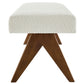 Lyra 63" Boucle Upholstered Bench by Modway | Benches | Modishstore - 11