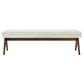 Lyra 63" Boucle Upholstered Bench by Modway | Benches | Modishstore - 12