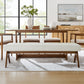 Lyra 63" Boucle Upholstered Bench by Modway | Benches | Modishstore - 16
