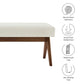 Lyra 63" Boucle Upholstered Bench by Modway | Benches | Modishstore - 17
