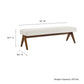 Lyra 63" Boucle Upholstered Bench by Modway | Benches | Modishstore - 18