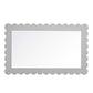 Emmeline Scalloped Rectangle Wall Mirror by Modway | Mirrors | Modishstore - 3