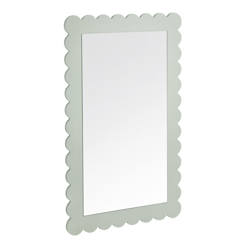 Emmeline Scalloped Rectangle Wall Mirror by Modway | Mirrors | Modishstore - 10
