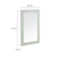 Emmeline Scalloped Rectangle Wall Mirror by Modway | Mirrors | Modishstore - 18