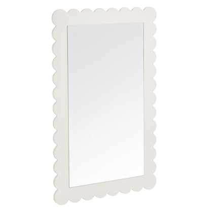 Emmeline Scalloped Rectangle Wall Mirror by Modway | Mirrors | Modishstore - 19
