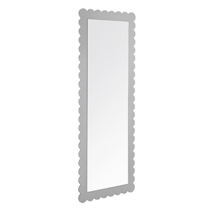 Emmeline Scalloped Rectangle Floor Mirror by Modway | Mirrors | Modishstore - 2