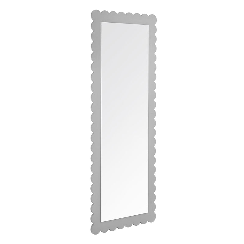 Emmeline Scalloped Rectangle Floor Mirror by Modway | Mirrors | Modishstore - 2