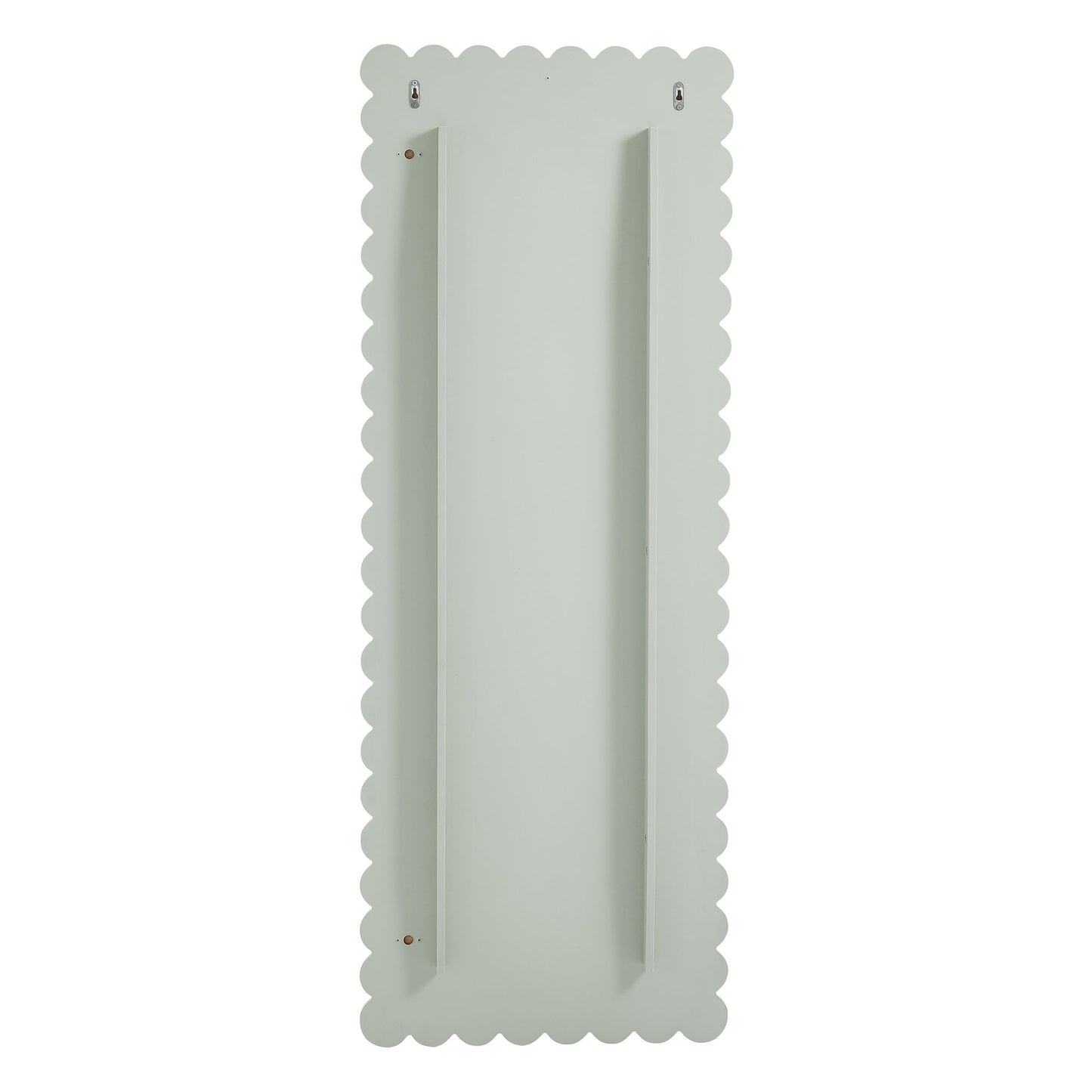 Emmeline Scalloped Rectangle Floor Mirror by Modway | Mirrors | Modishstore - 11