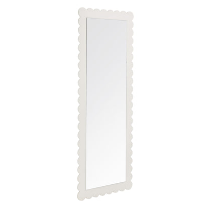 Emmeline Scalloped Rectangle Floor Mirror by Modway | Mirrors | Modishstore - 17