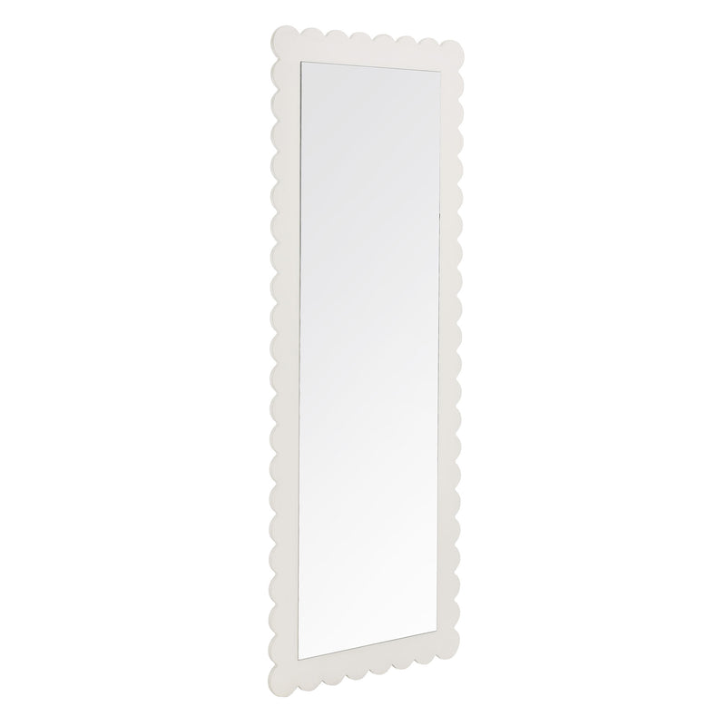 Emmeline Scalloped Rectangle Floor Mirror by Modway | Mirrors | Modishstore - 17