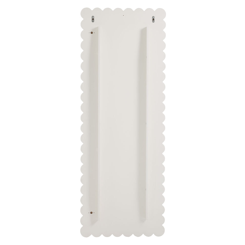 Emmeline Scalloped Rectangle Floor Mirror by Modway | Mirrors | Modishstore - 19