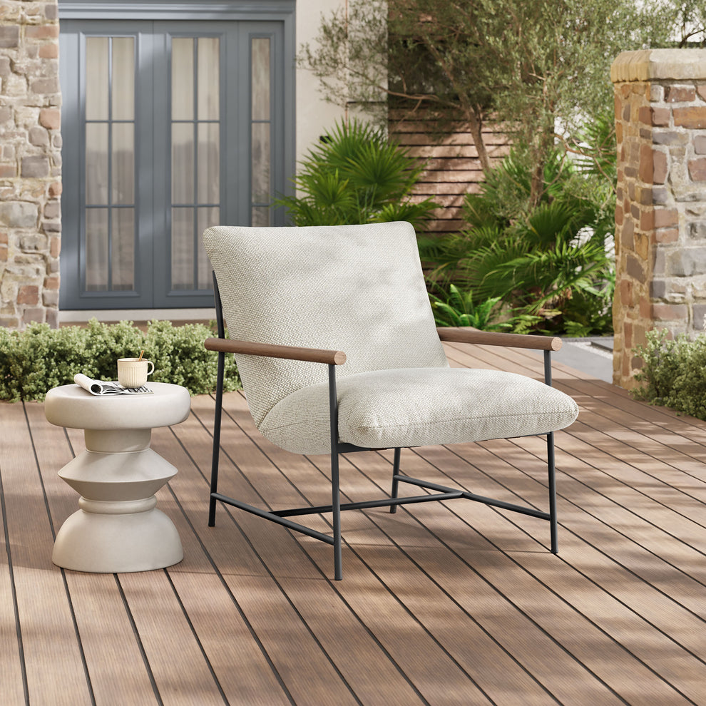 Raya Outdoor Patio Boucle Sling Lounge Chair by Modway | Lounge Chairs | Modishstore - 16