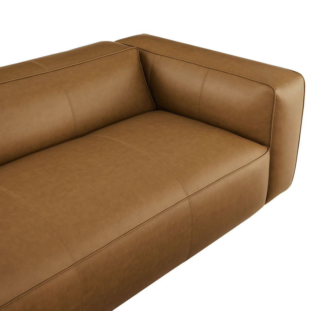 Auren Upholstered Vegan Leather Sofa by Modway | Sofas | Modishstore - 6