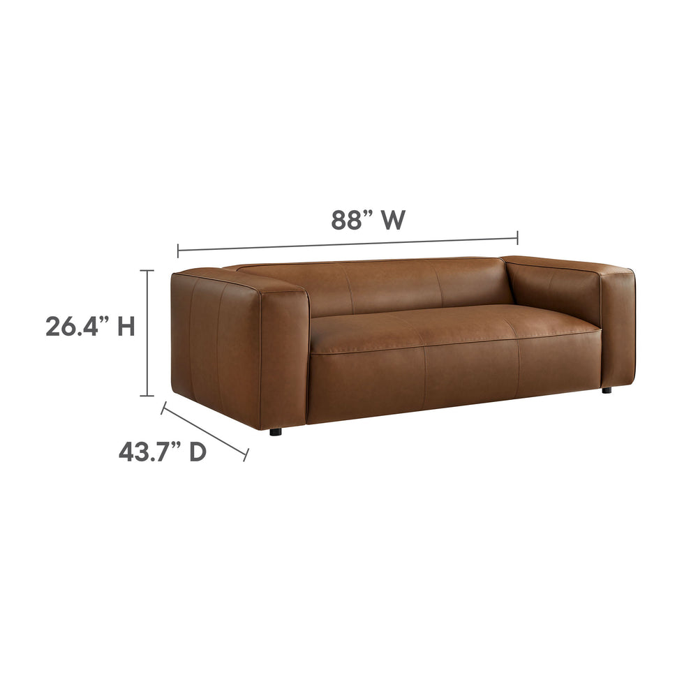 Auren Upholstered Vegan Leather Sofa by Modway | Sofas | Modishstore - 20