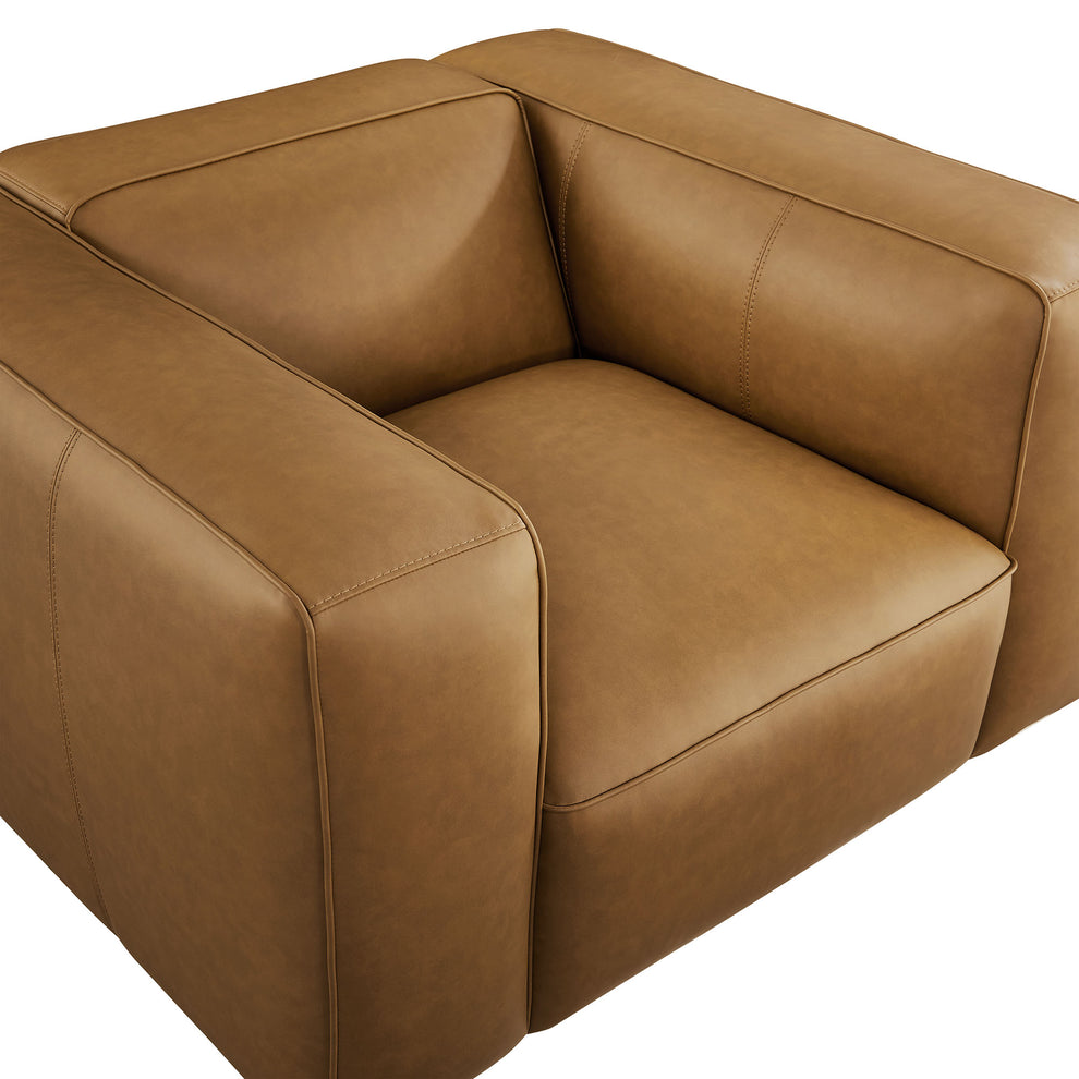 Auren Upholstered Vegan Leather Modular Armchair by Modway | Armchairs | Modishstore - 6