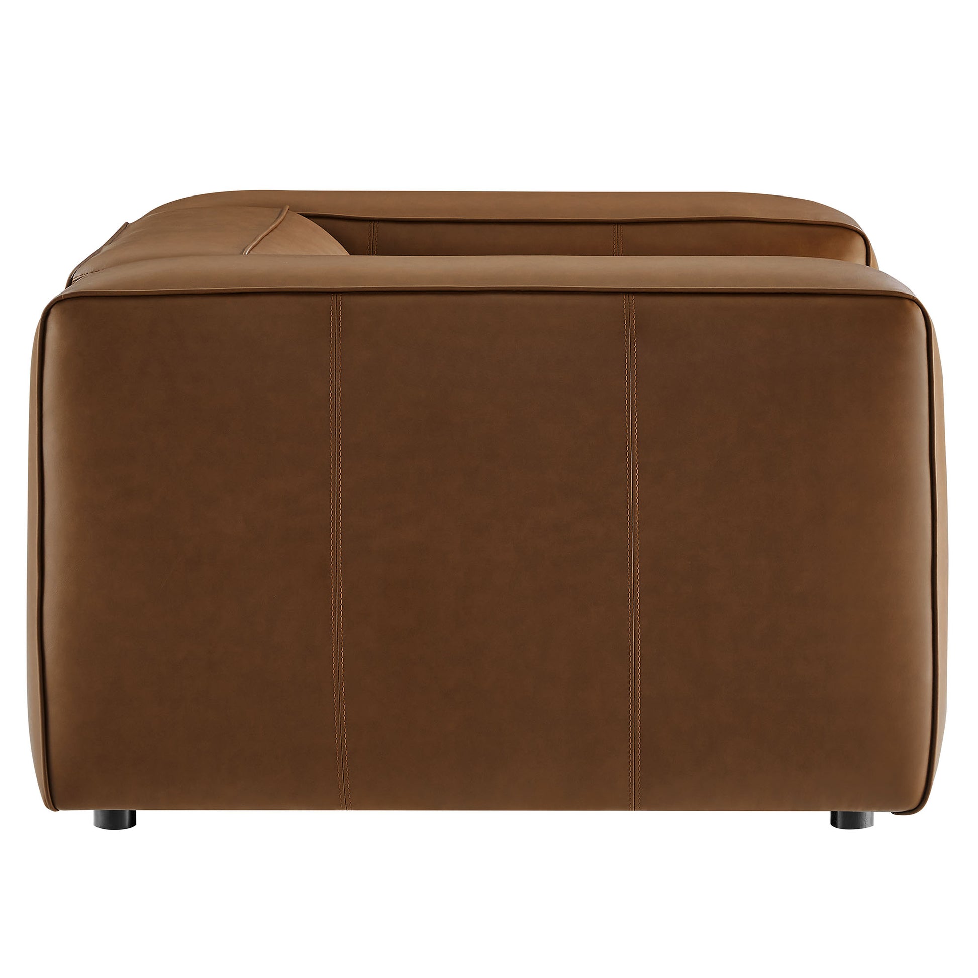 Auren Upholstered Vegan Leather Modular Armchair by Modway | Armchairs | Modishstore - 12