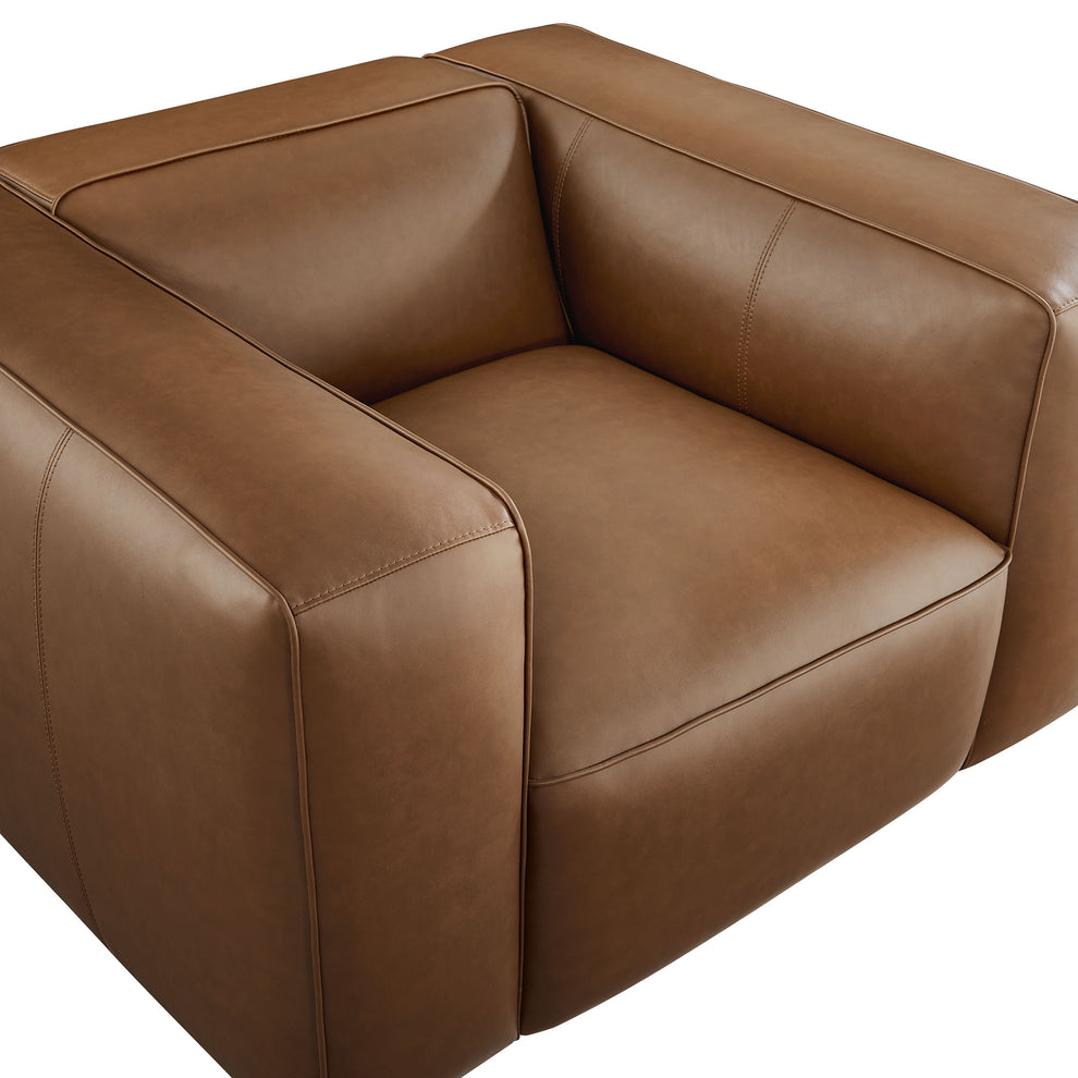 Auren Upholstered Vegan Leather Modular Armchair by Modway | Armchairs | Modishstore - 15