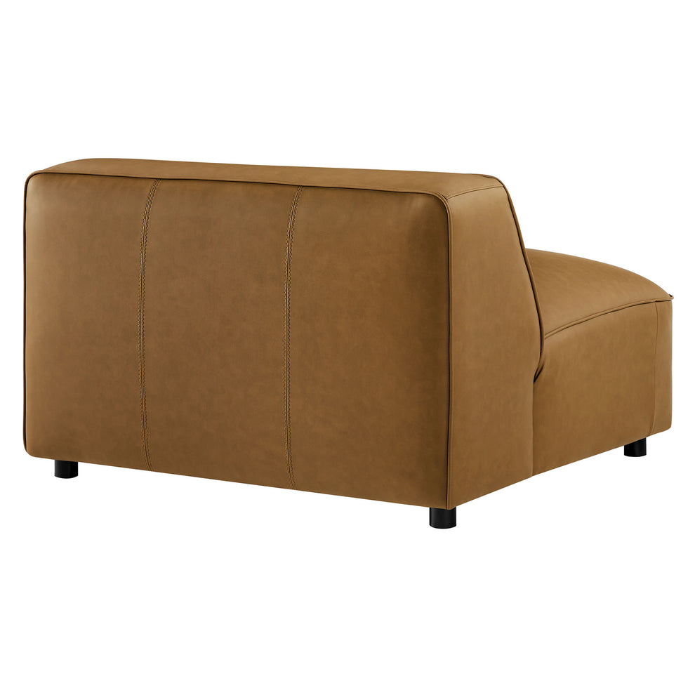 Auren Upholstered Vegan Leather Modular Armless Chair by Modway | Accent Chairs | Modishstore - 4