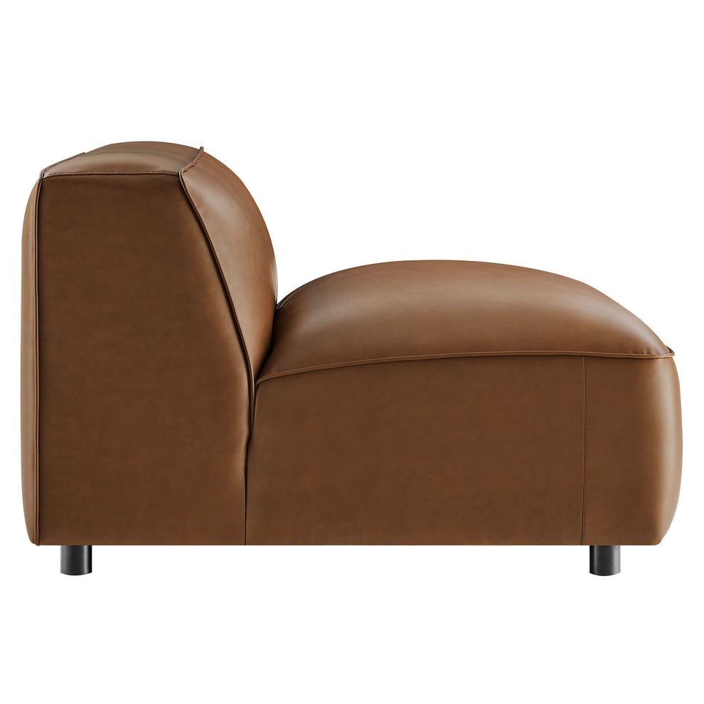 Auren Upholstered Vegan Leather Modular Armless Chair by Modway | Accent Chairs | Modishstore - 12