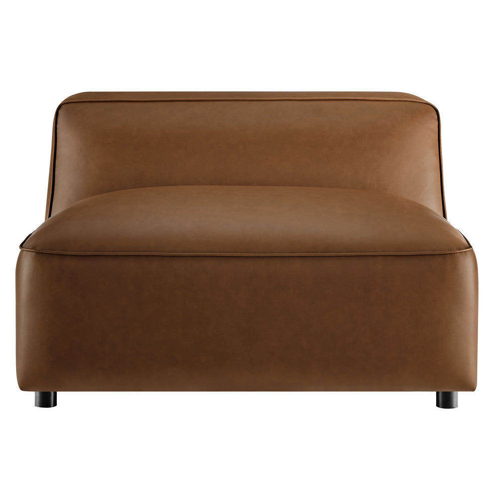 Auren Upholstered Vegan Leather Modular Armless Chair by Modway | Accent Chairs | Modishstore - 14