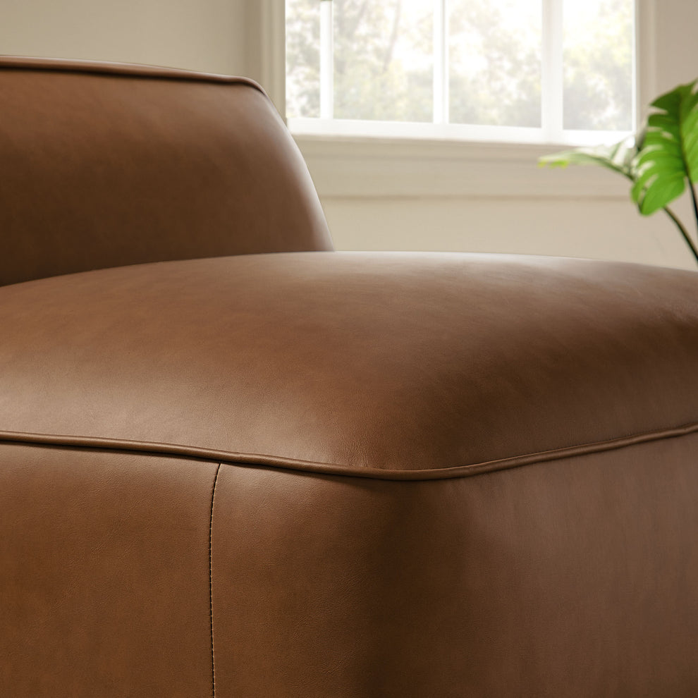 Auren Upholstered Vegan Leather Modular Armless Chair by Modway | Accent Chairs | Modishstore - 17