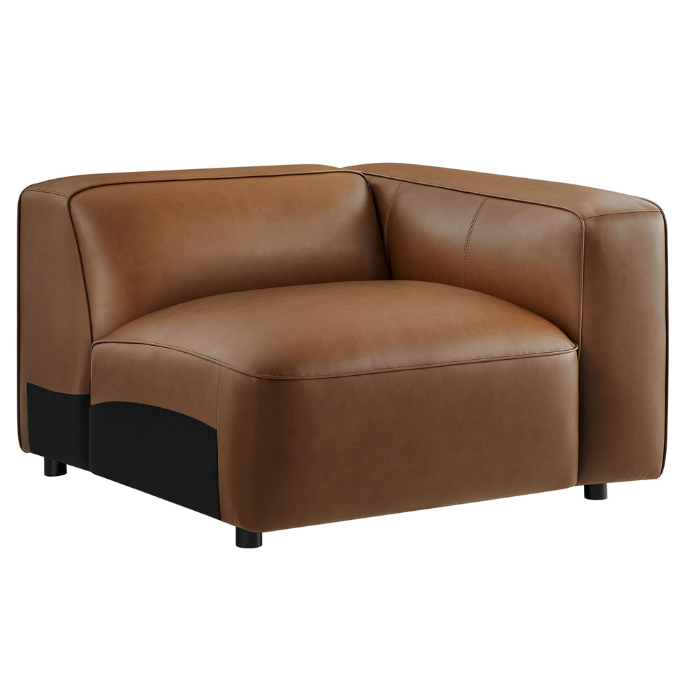 Auren Upholstered Vegan Leather Modular Right Armchair by Modway | Armchairs | Modishstore - 10