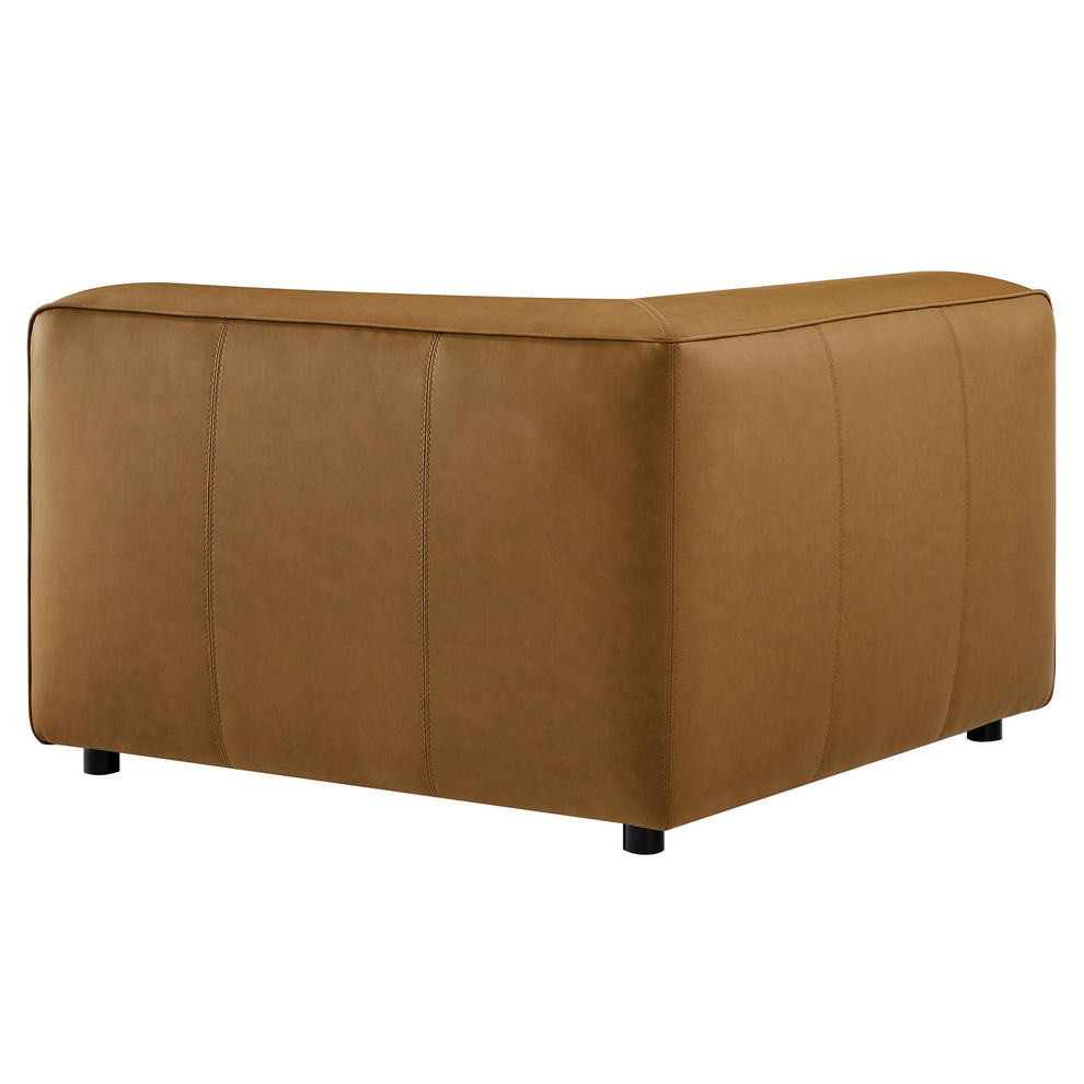 Auren Upholstered Vegan Leather Modular Corner Chair by Modway | Side Chairs | Modishstore - 4