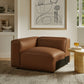 Auren Upholstered Vegan Leather Modular Left Armchair by Modway | Armchairs | Modishstore - 18
