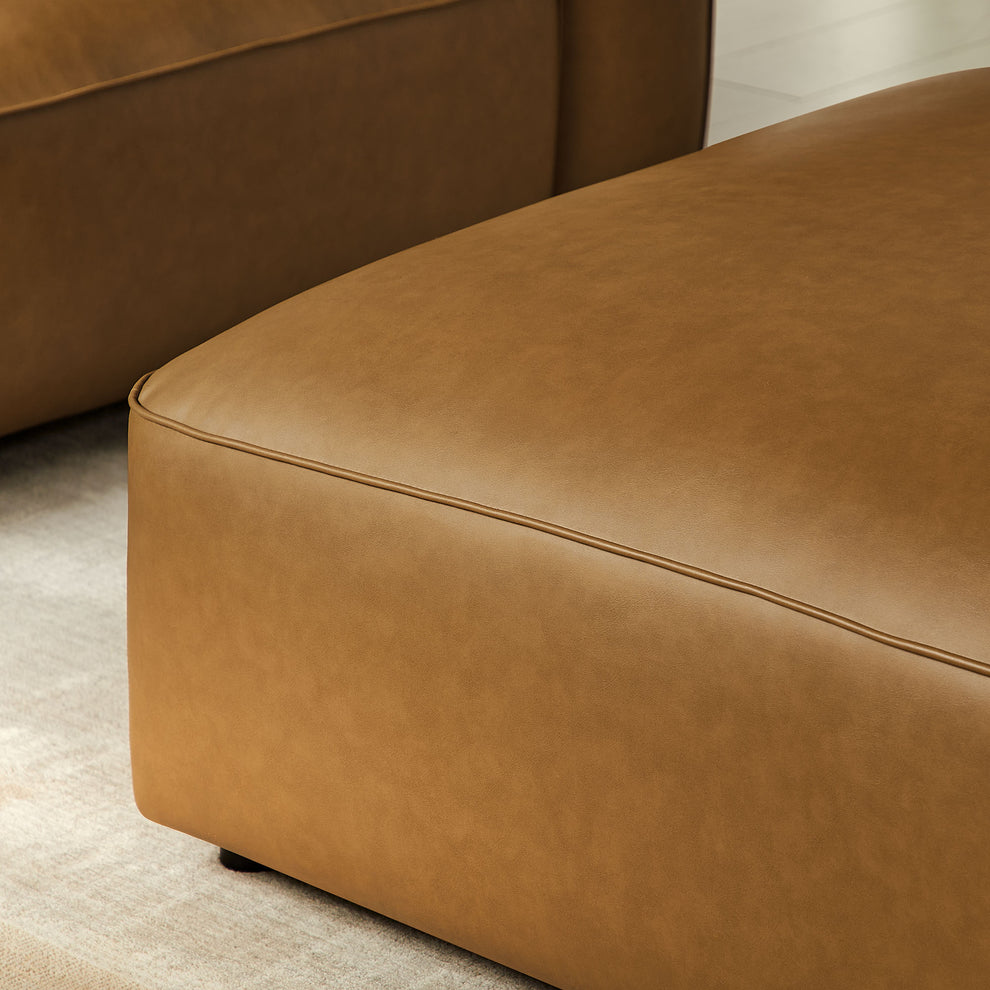 Auren Upholstered Vegan Leather Ottoman by Modway | Ottomans | Modishstore - 7