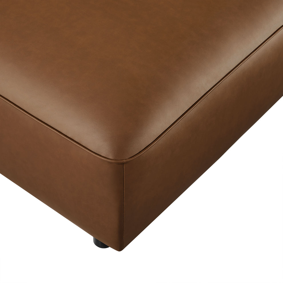 Auren Upholstered Vegan Leather Ottoman by Modway | Ottomans | Modishstore - 13