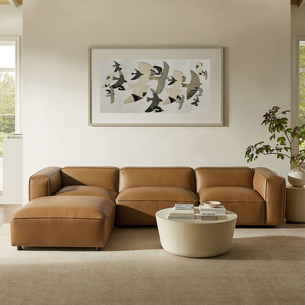 Auren 4-Piece Vegan Leather Modular Sofa Set by Modway | Sofa Set | Modishstore - 1