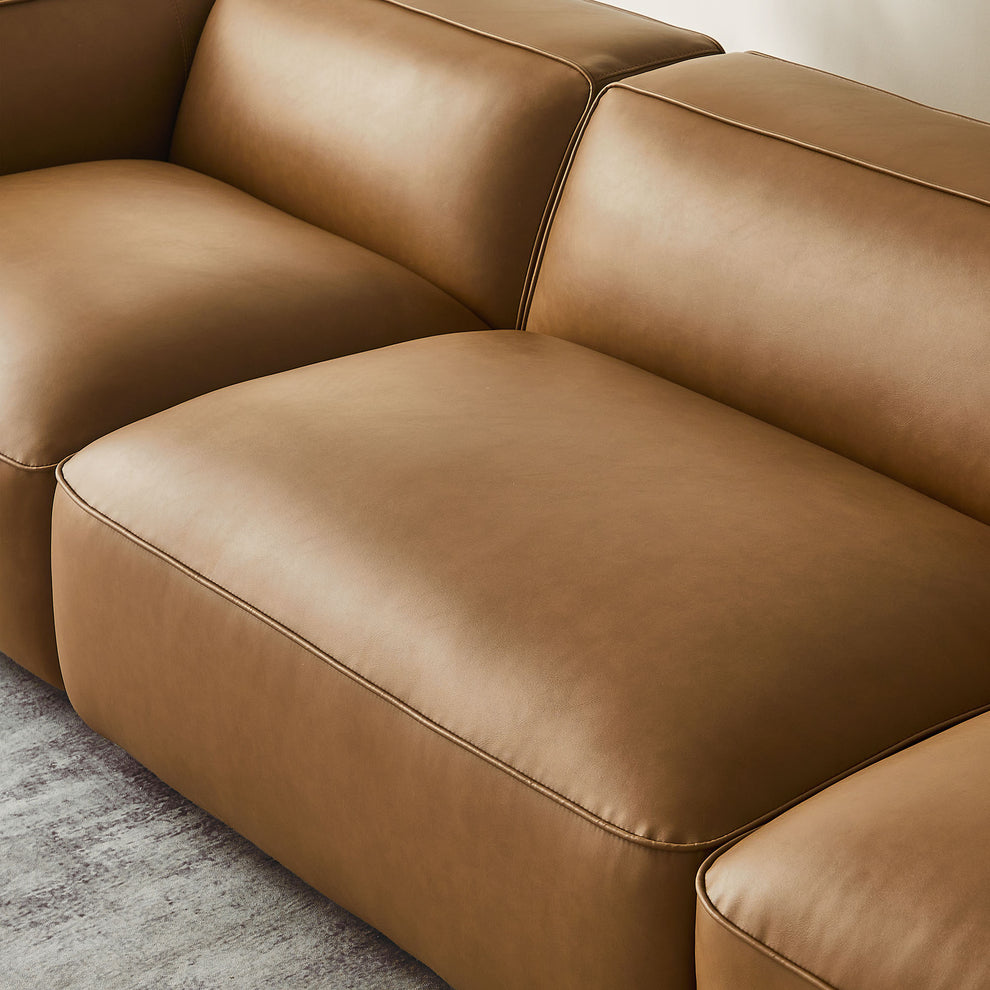 Auren 3-Piece Upholstered Vegan Leather Modular Sofa by Modway | Sofa Set | Modishstore - 4