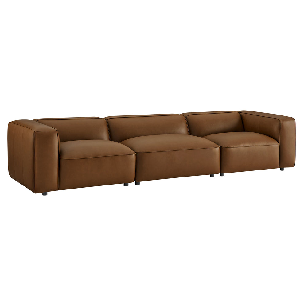 Auren 3-Piece Upholstered Vegan Leather Modular Sofa by Modway | Sofa Set | Modishstore - 9