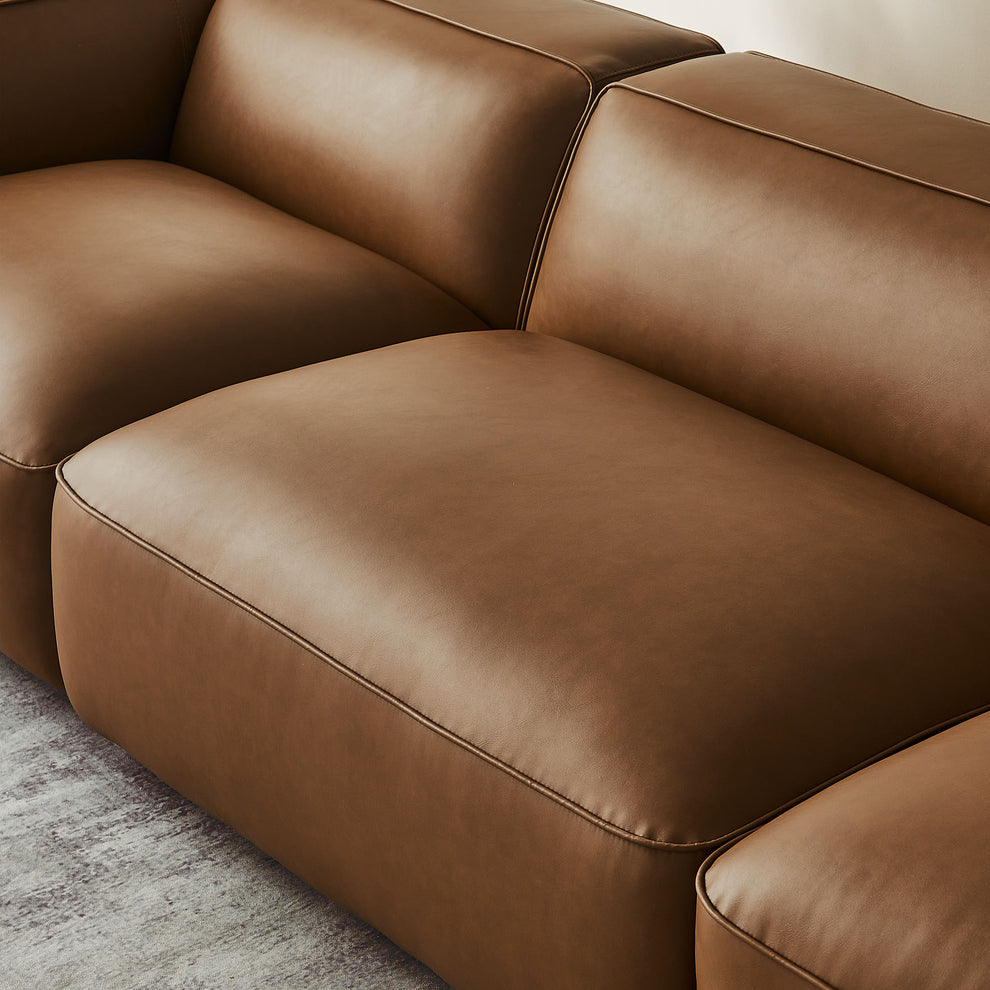 Auren 3-Piece Upholstered Vegan Leather Modular Sofa by Modway | Sofa Set | Modishstore - 11