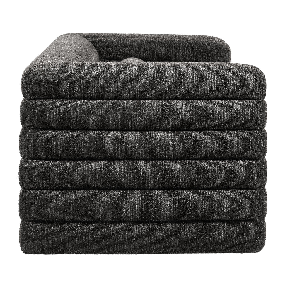 Relle Channel Tufted Boucle Upholstered Sofa by Modway | Sofas | Modishstore - 3