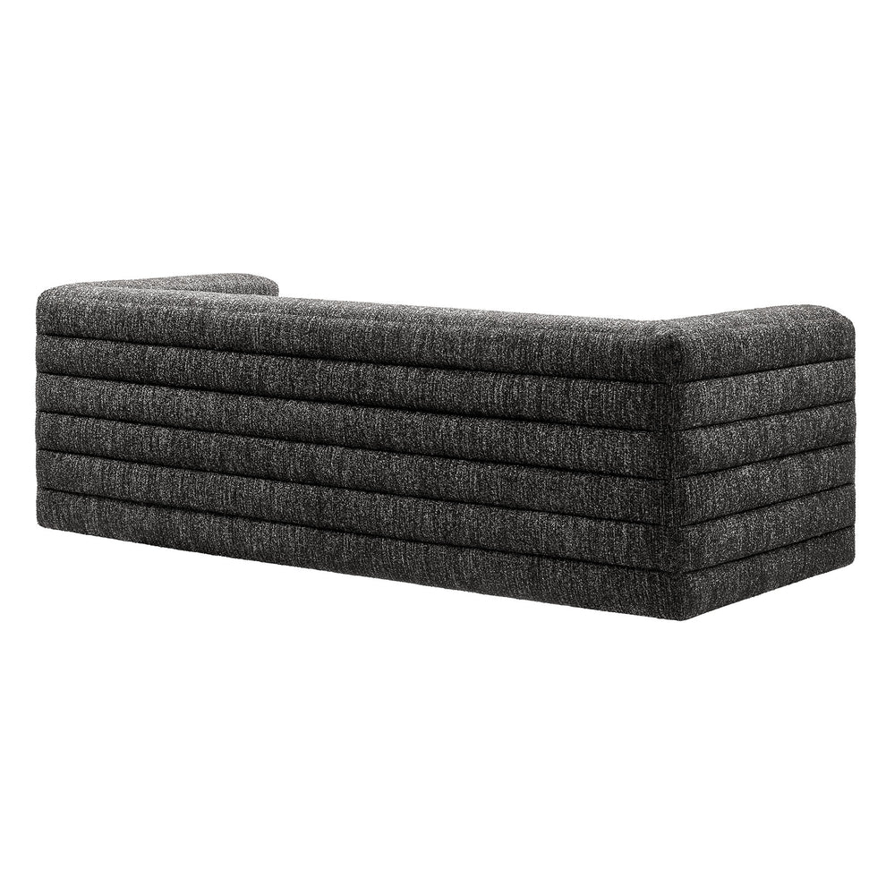 Relle Channel Tufted Boucle Upholstered Sofa by Modway | Sofas | Modishstore - 4