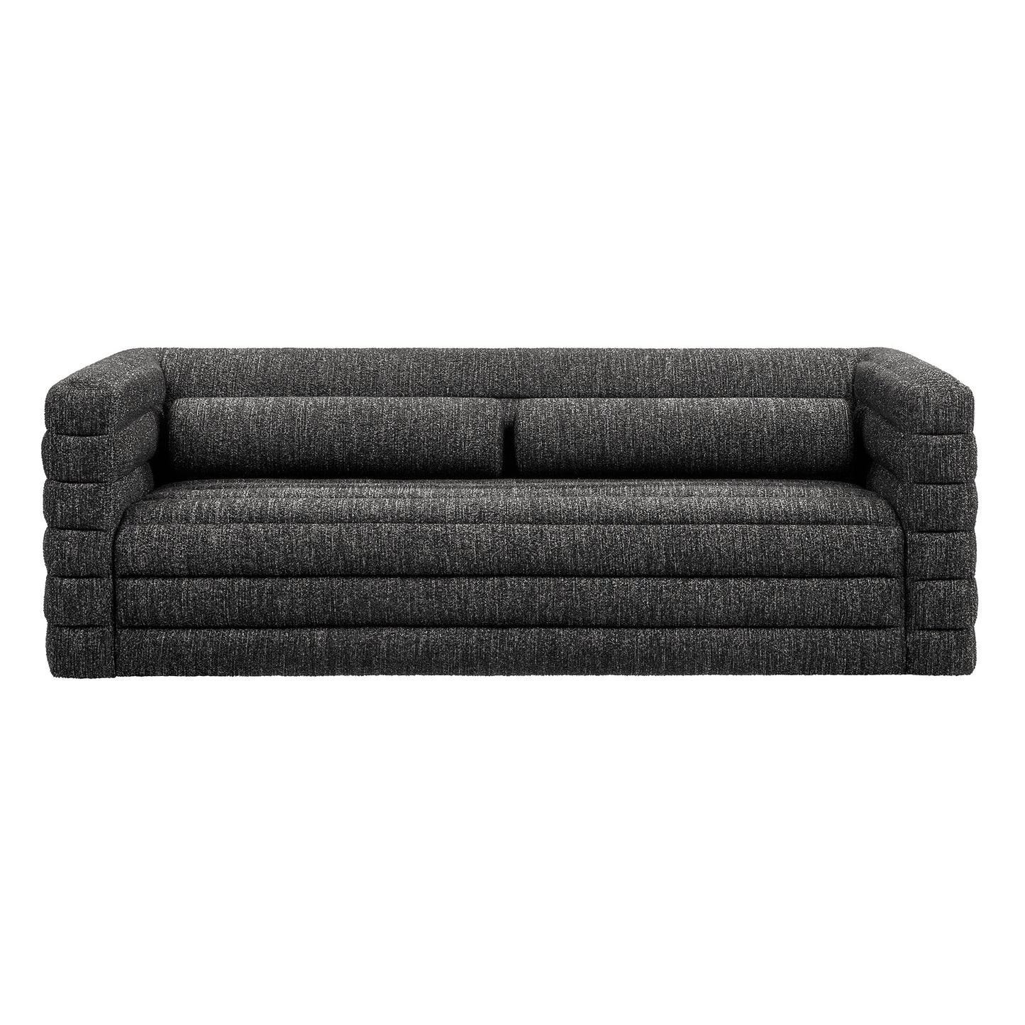 Relle Channel Tufted Boucle Upholstered Sofa by Modway | Sofas | Modishstore - 5