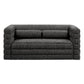 Relle Channel Tufted Boucle Upholstered Loveseat by Modway | Loveseats | Modishstore - 5