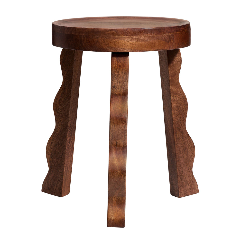 Sorrel Carved Wood Stool by Modway | Stools | Modishstore - 2