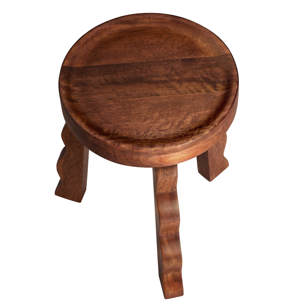 Sorrel Carved Wood Stool by Modway | Stools | Modishstore - 3