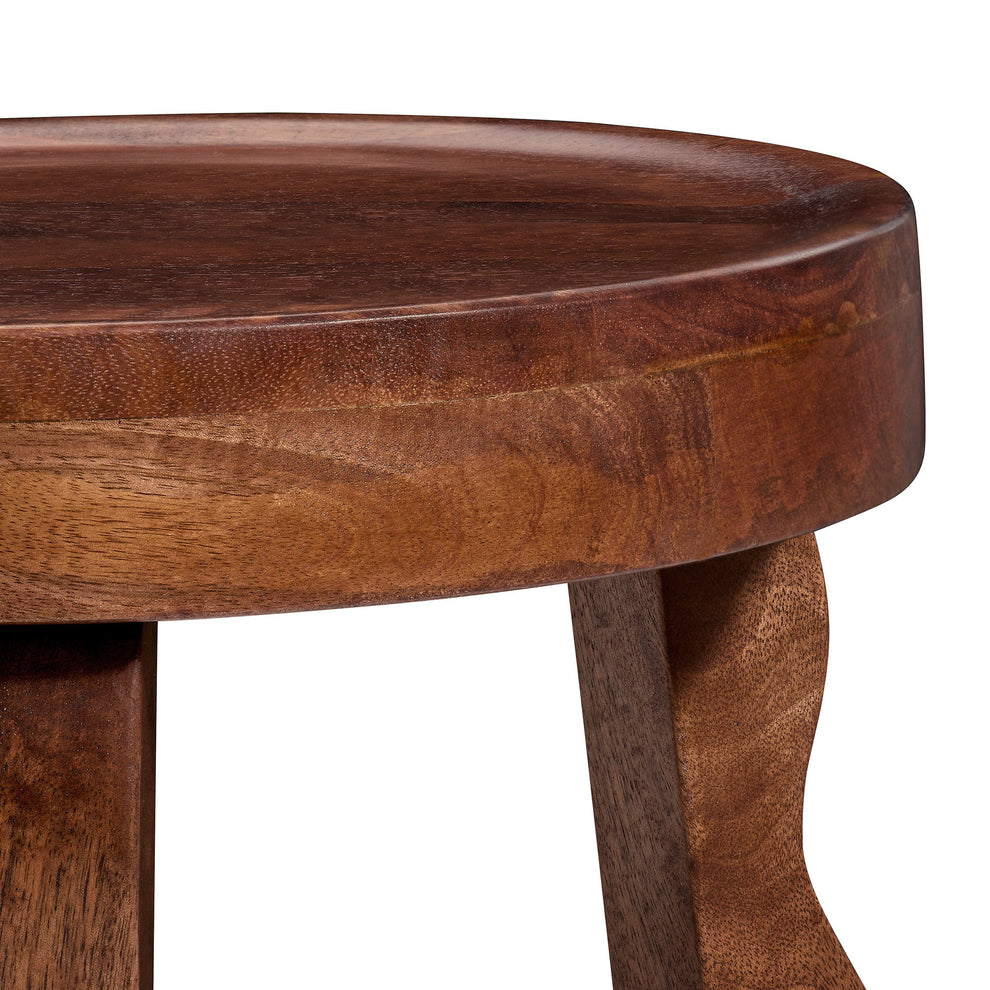 Sorrel Carved Wood Stool by Modway | Stools | Modishstore - 4
