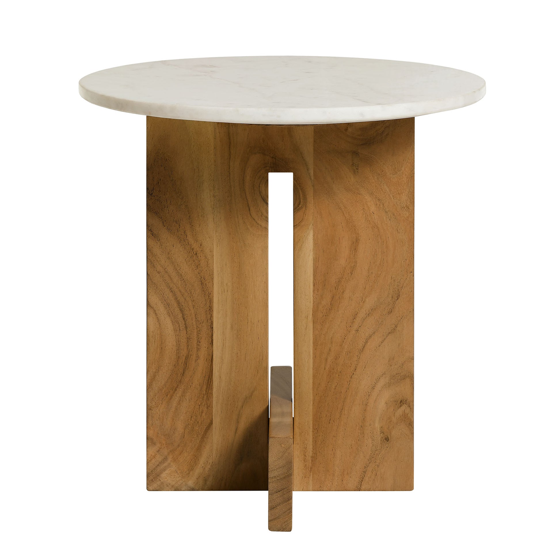 Tarin Acacia Wood and Marble Side Table by Modway | Side Tables | Modishstore - 2