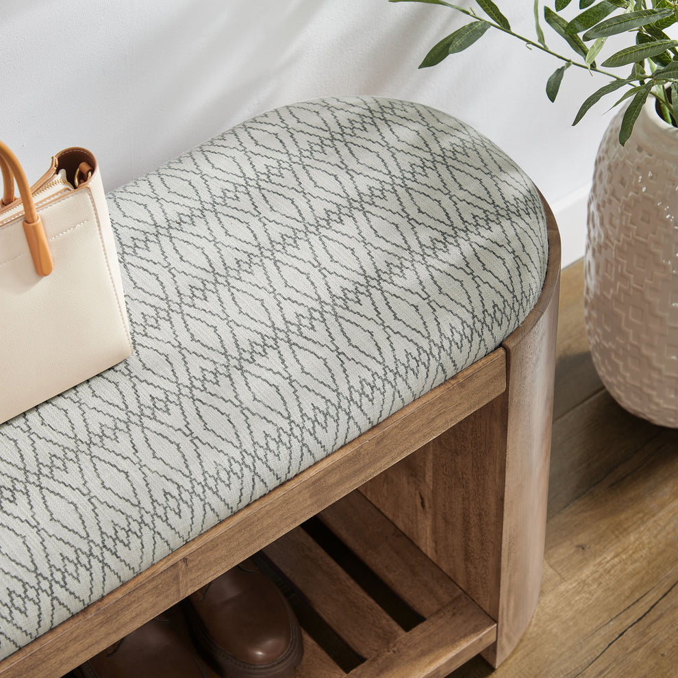 Ashby 45" Geometric Upholstered Bench by Modway | Benches | Modishstore - 6