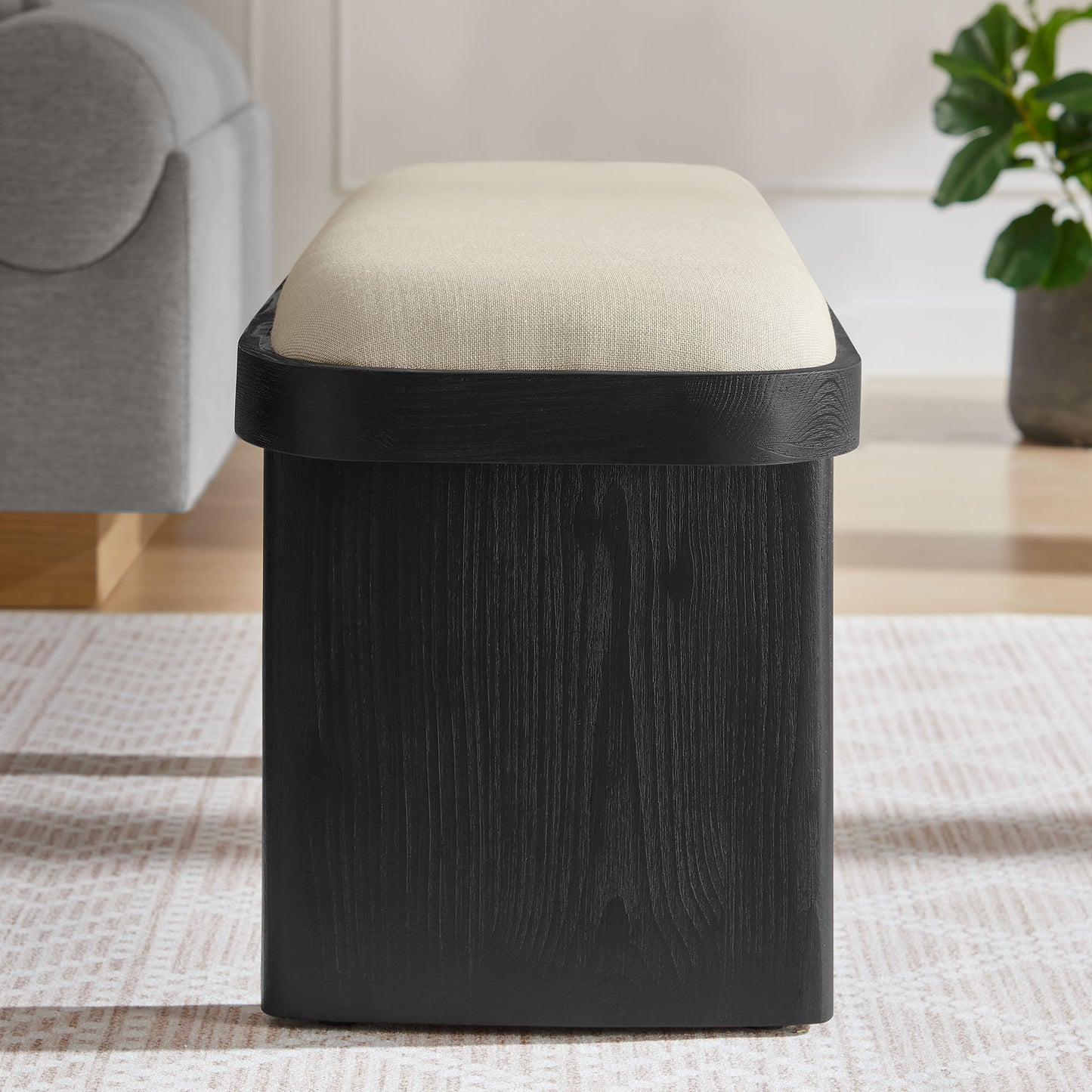 Iver 43" Upholstered Wood Accent Bench by Modway | Benches | Modishstore - 6