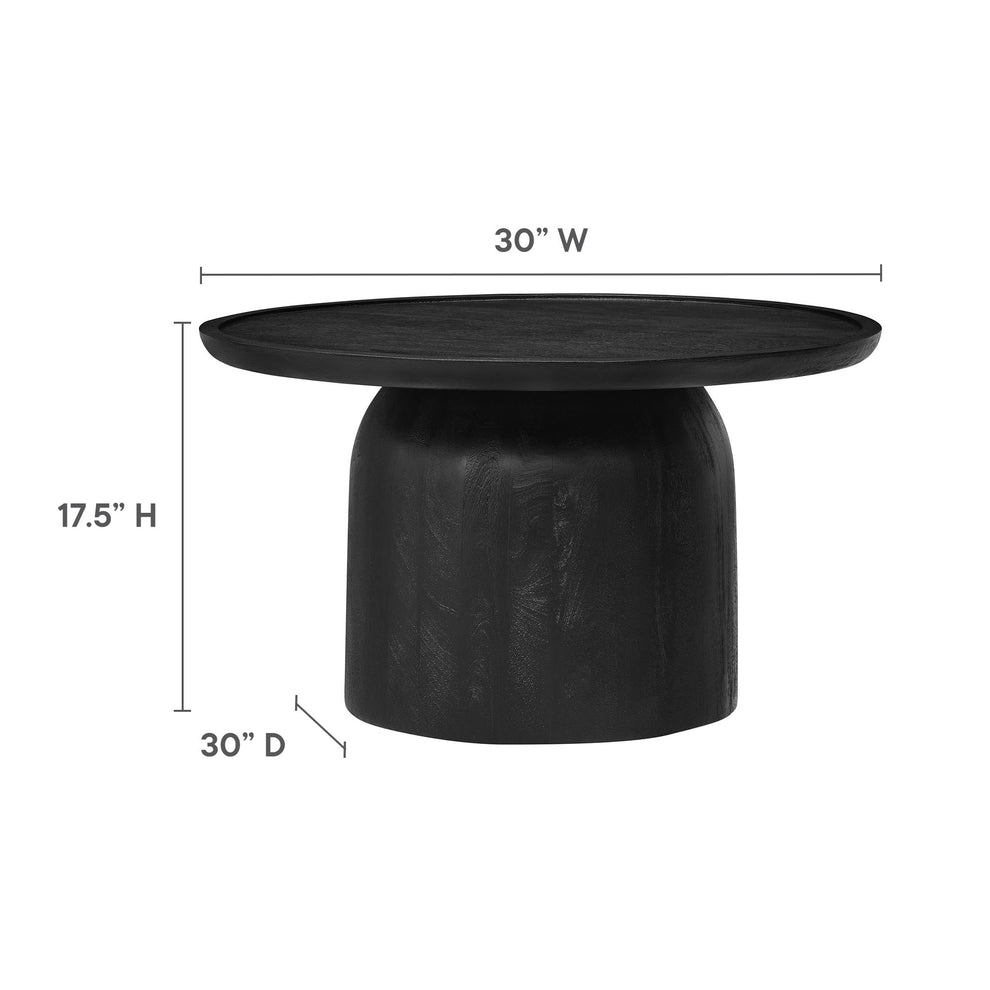 Holloway 30" Round Wood Coffee Table by Modway | Coffee Tables | Modishstore - 7