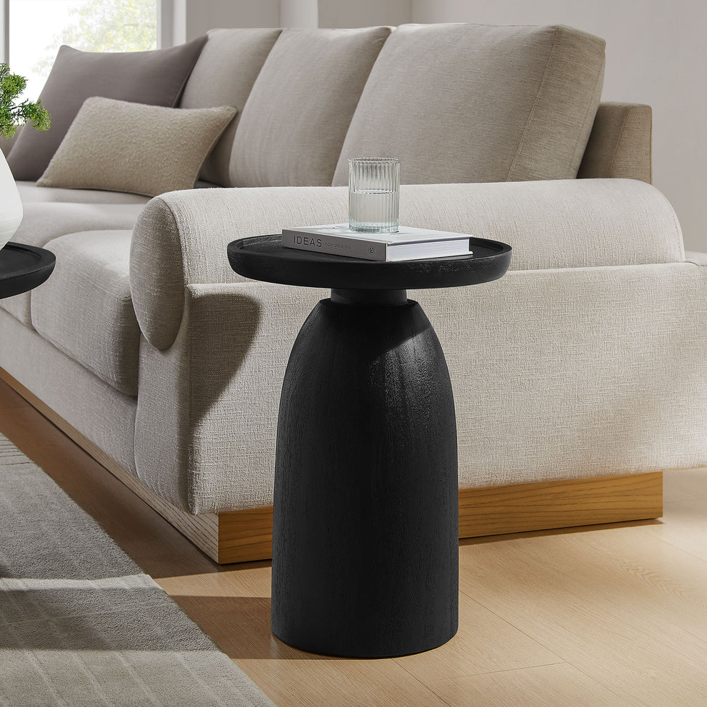 Holloway Round Wood Side Table by Modway | Side Tables | Modishstore - 1
