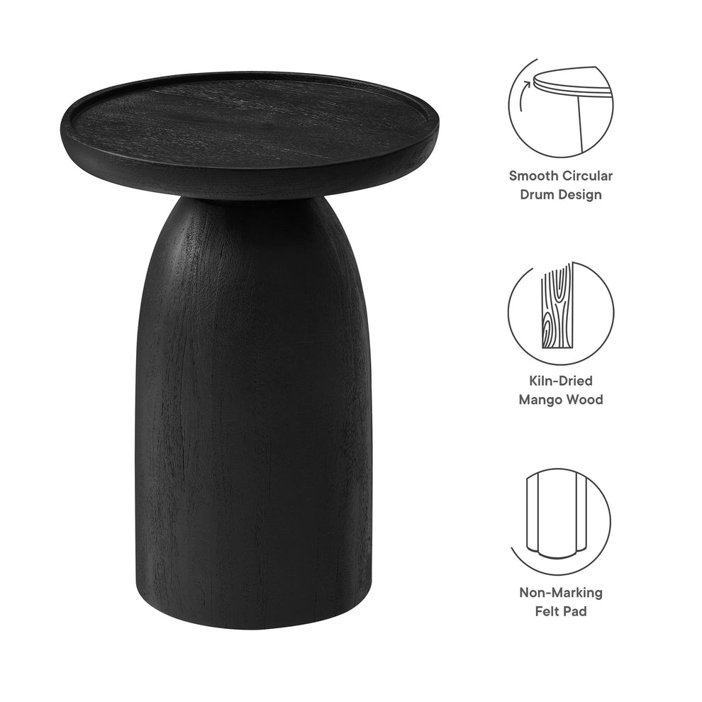 Holloway Round Wood Side Table by Modway | Side Tables | Modishstore - 6